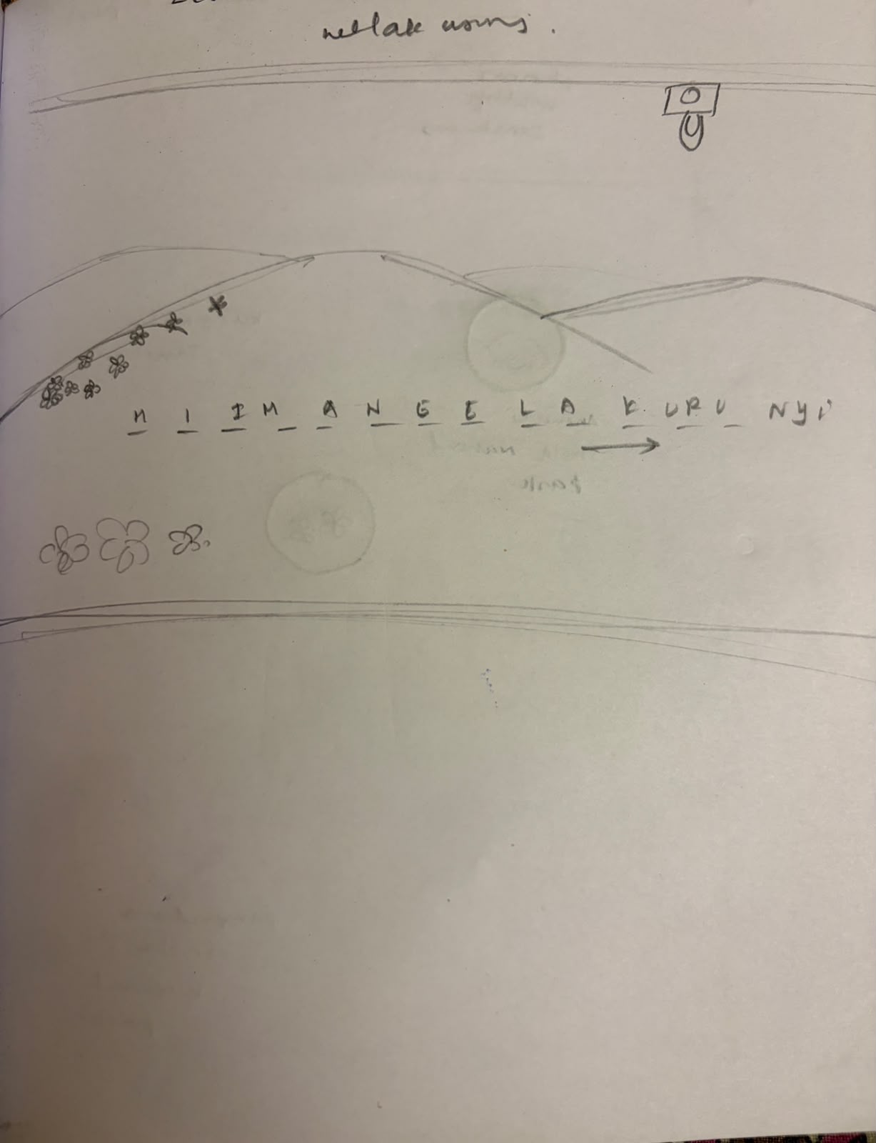 Second hand-drawn concept artwork